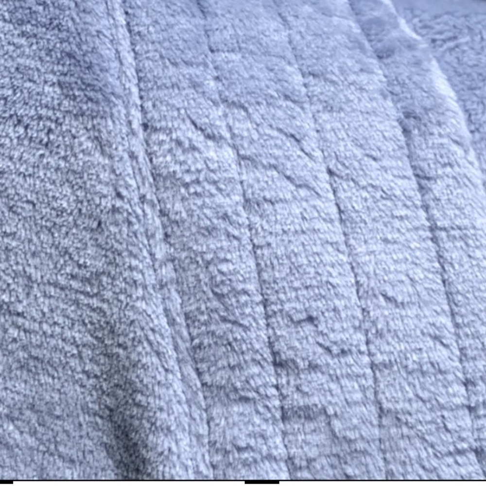 LANDSEND Wms Plus Cozy Plush Long Fleece Robe - Picture 2 of 3